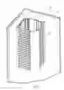 Fig. 02 - Corner duct with co-extruded hinges