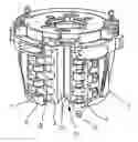 Fig. 01 - Apparatus for vertically supporting pipes