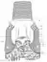 Fig. 01 - Bit leg outer surface hardfacing on earth-boring bit