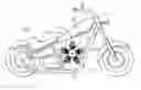 Fig. 01 - Radial engine powered motorcycle