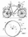 Fig. 02 - Aerodynamic Bicycle Disc Wheel Assembly