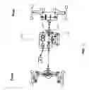 Fig. 22 - Central differential for a working vehicle