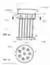 Fig. 19 - System and method of fluid filtration utilizing cross-flow currents