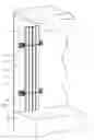 Fig. 01 - Storage apparatus for locking load bars during transport