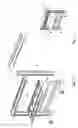 Fig. 02 - Equipped cabinet bench, for laboratories, provided with cantilevered service-holder channel, fixable in different positions