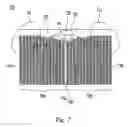 Fig. 06 - Patterned Electrical Foil Heater Element Having Regions with Different Ribbon Widths