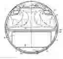 Fig. 01 - Aircraft fuselage with upper and lower deck