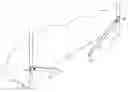 Fig. 01 - Appliance stabilizing device with quick release attachment