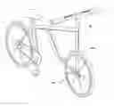 Fig. 01 - BICYCLE FRONT WHEEL DRIVE ASSEMBLY
