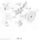 Fig. 12 - Detachable wheelchair