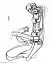 Fig. 02 - Retractable snow pole and snowboard binding combination