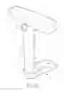 Fig. 10 - Position structure for a level-adjustable armrest