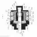 Fig. 02 - Linear actuator having mechanism for stopping linear movement of output shaft without touching rotor
