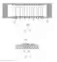 Fig. 05 - Field emission flat lamp with strip cathode structure and strip gate structure in the same plane