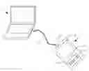 Fig. 01 - PORTABLE COMPUTING DEVICE FOR CONTROLLING A COMPUTER