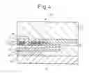 Fig. 04 - Magnetic head structure with enlarged insulating layer