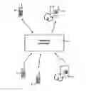 Fig. 01 - Electronic call assistants with shared database