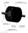 Fig. 02 - Axial, rotational and angular motion ball bearing
