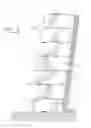 Fig. 05 - Multiple retaining wall block unit with off-center splitting grooves
