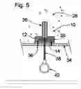 Fig. 06 - Adjustable fastening surface device with releasable thread form