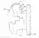 Fig. 01 - SELF-LIGATING ORTHODONTIC BRACKET WITH MID-UNDERCUT