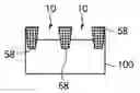 Fig. 01 - Semiconductor device fabrication method for improving capability for burying a conductive film in the trenches of trench gates
