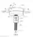 Fig. 06 - Quick connect device for electrical fixtures