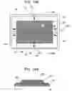 Fig. 13 - Method of manufacturing display panel, and supporting bed for substrate of the display panel