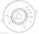 Fig. 01 - Mounting system for grinding wheels and the like