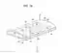 Fig. 15 - Ultrasound emitting device comprising a head frame