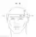 Fig. 24 - Ultrasound emitting device comprising a head frame