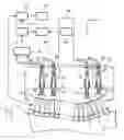 Fig. 01 - Ultrasonic contact transducer with multiple emitting elements and means of bringing these elements into contact