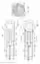 Fig. 07 - Apparatus for catheter tips, including mechanically scanning ultrasound probe catheter tip