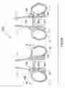 Fig. 20 - Ambidextrous locking clamp system