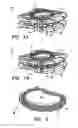 Fig. 02 - Prosthetic intervertebral discs having substantially rigid end plates and fibers between those end plates