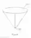 Fig. 02 - Funnel for female urine direction