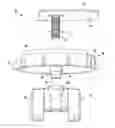 Fig. 01 - Adjustable castor assembly
