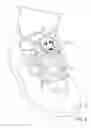 Fig. 03 - Tethered shoelace clip