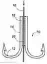 Fig. 01 - Fish hook and method of attaching to fishing tackle