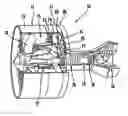 Fig. 01 - Gas turbine with free-running generator driven by by-pass gas flow