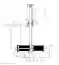 Fig. 01 - Automatic lift faucet
