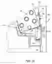 Fig. 14 - Method and system for vertical coil condensate disposal