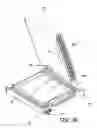 Fig. 05 - Vertical condensate pan with non-modifying slope attachment to horizontal pan for multi-poise furnace coils