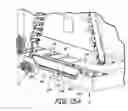 Fig. 16 - Vertical condensate pan with non-modifying slope attachment to horizontal pan for multi-poise furnace coils