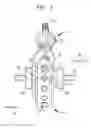 Fig. 02 - Worm-gear assembly having a pin raceway