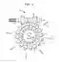 Fig. 03 - Worm-gear assembly having a pin raceway