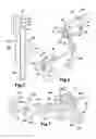 Fig. 04 - Safety chain and rotational devices and replaceable teeth therefor