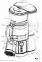 Fig. 02 - Coffee maker with dual use pour and dispensing carafe