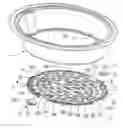Fig. 01 - Cooking element with removeable base for a steam cooker