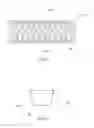 Fig. 15 - Containment systems and components for animal husbandry: nested cage bases